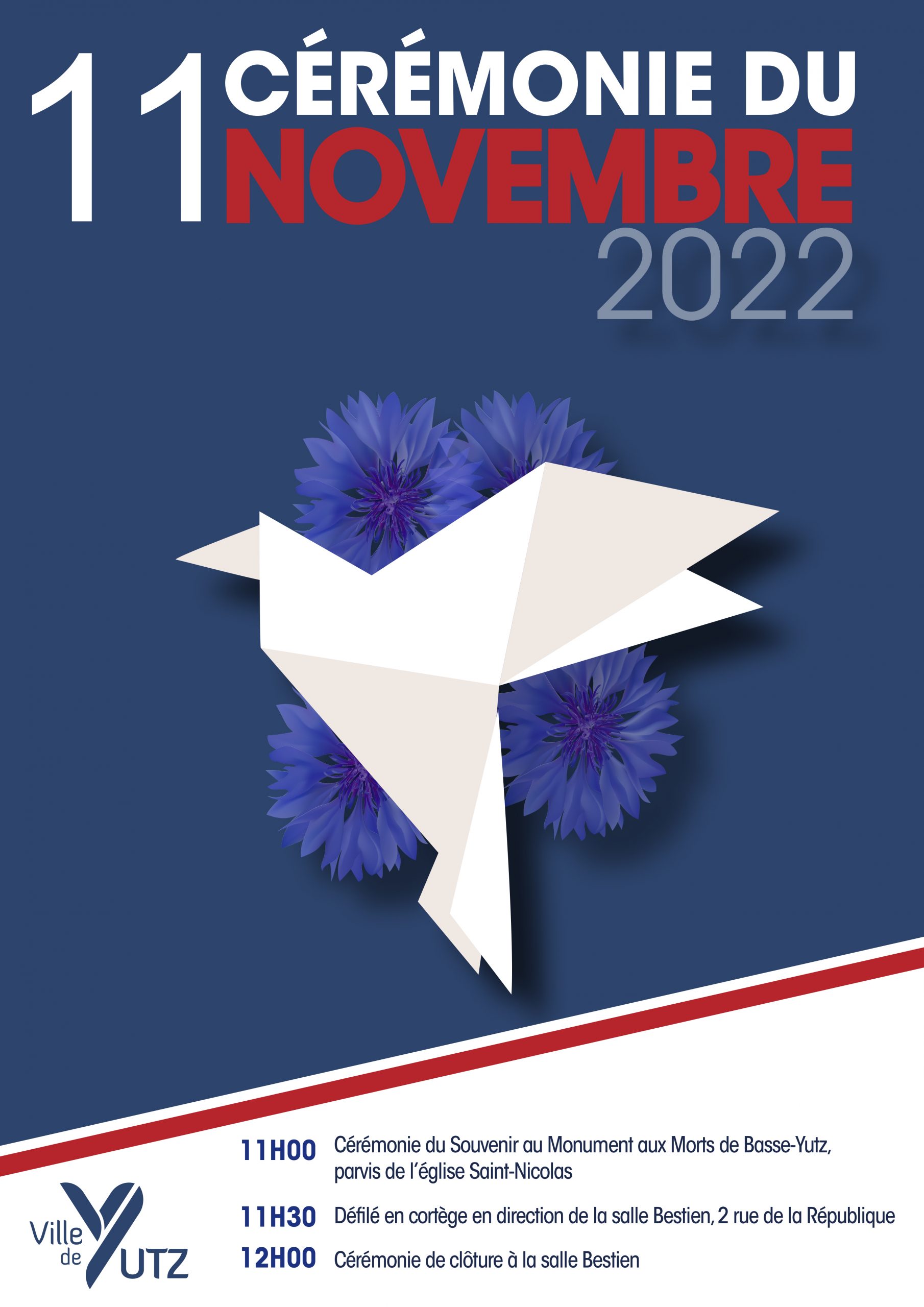 Commémoration patriotique du 11 novembre Ville de Yutz