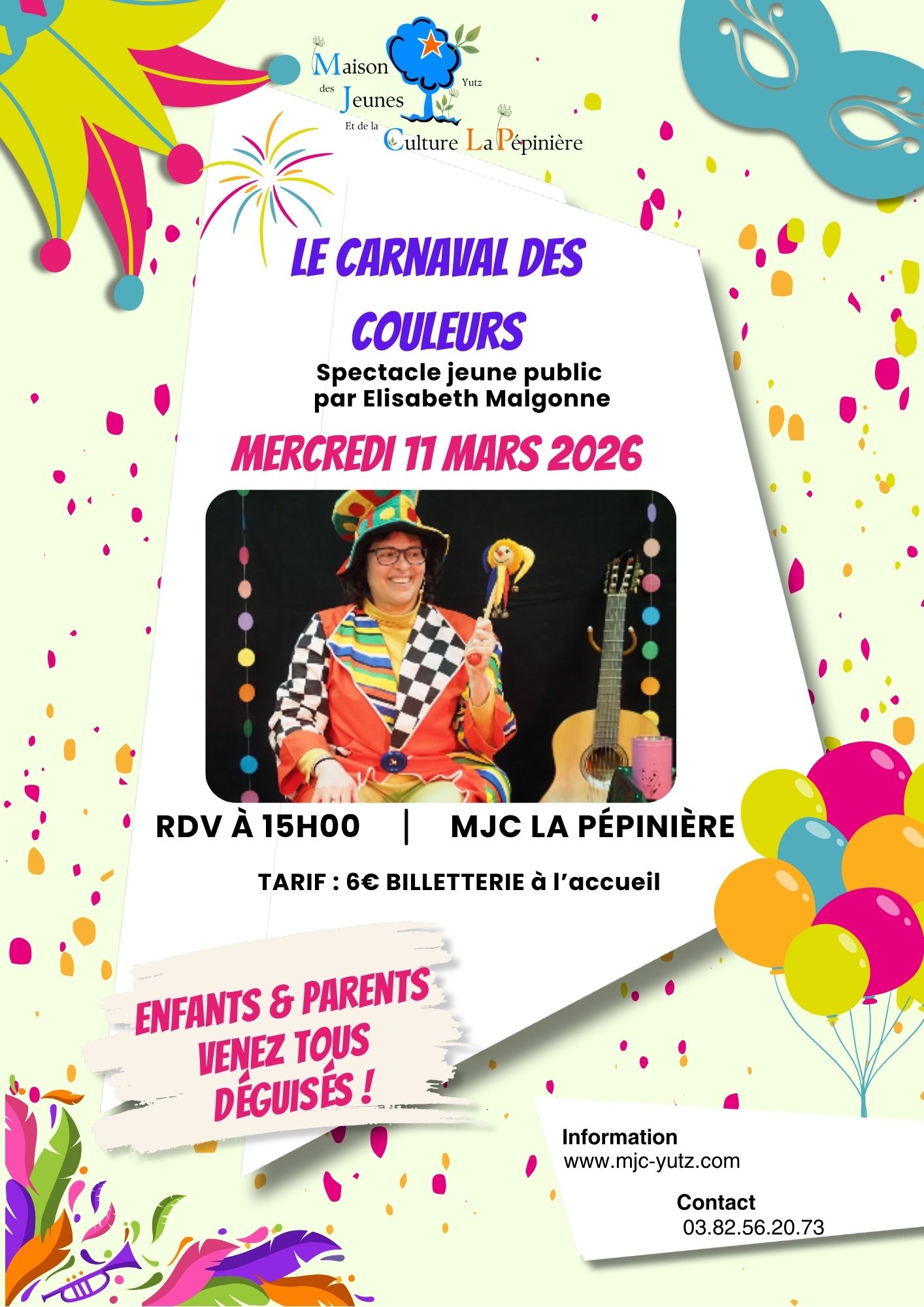 carnaval des couleurs mjc