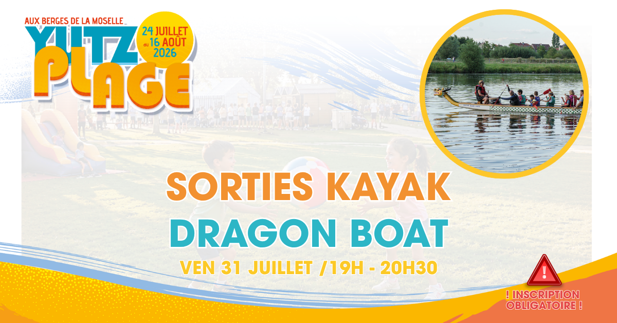 2026-07-31 Dragon boat et kayak
